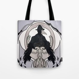 Bloodborne art nouveau - Eileen the Crow Tote Bag