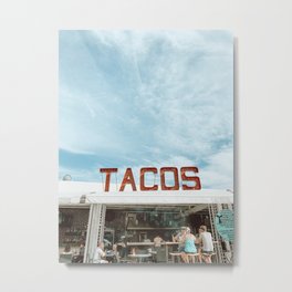 Taco Tuesday Metal Print | Tacotuesday, Cabosanlucas, Tacostand, Mexico, Sanhosedelcabo, Travel, Taco, Margherita, Curated, Photo 
