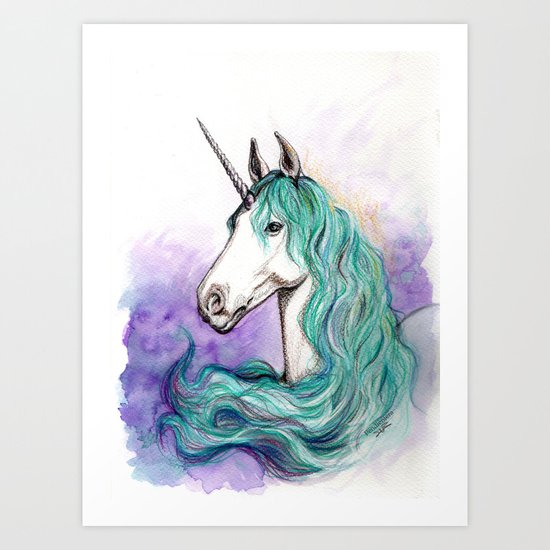 Unicorn Art Print