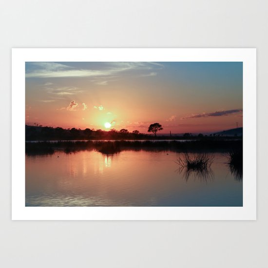 While You Were Sleeping Art Print