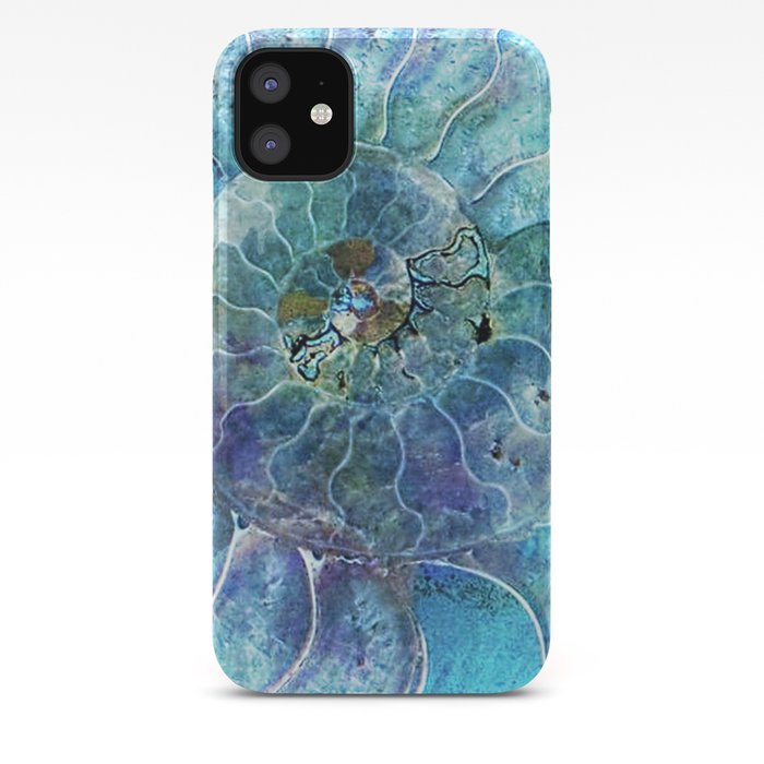 Aqua Seashell Mother Of Pearl Beautiful Backdrop Iphone Case