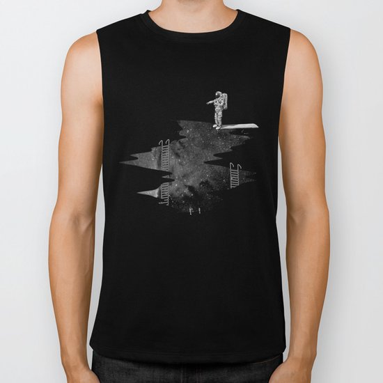 Space Diving Biker Tank