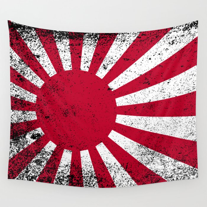 Japanese Flag Wall Tapestry