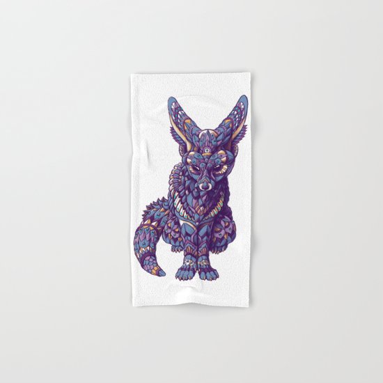 Fennec Fox (Color Version) Hand & Bath Towel
