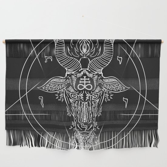 Leviathan Pentagram Wall Hanging by hoolst | Society6