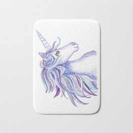 Purple Unicorn Bath Mat