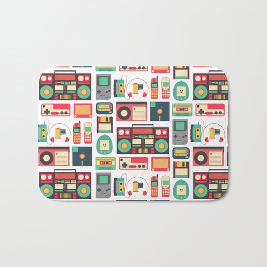RETRO TECHNOLOGY 1.0 Bath Mat