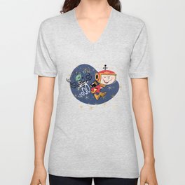 adventures in SPACE V Neck T Shirt