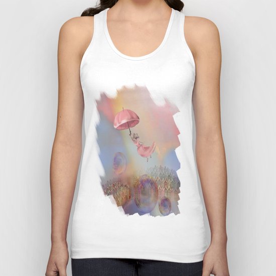 Umbrella Unisex Tank Top