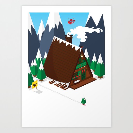 Chalet Art Print