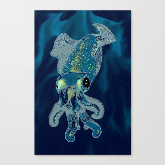 Subaquatic Aurora Canvas Print