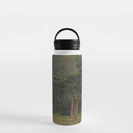 Ladder to unseen tree house Water Bottle