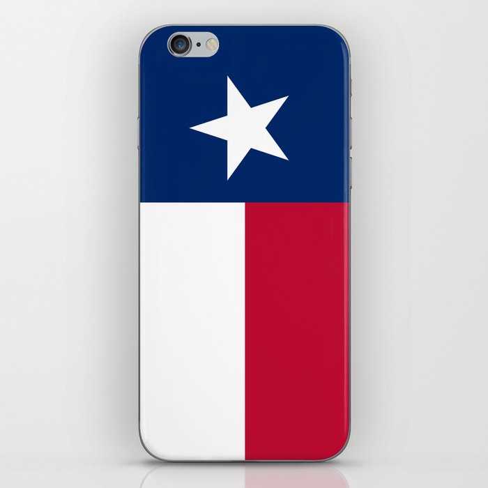 Texas state flag iPhone Skin