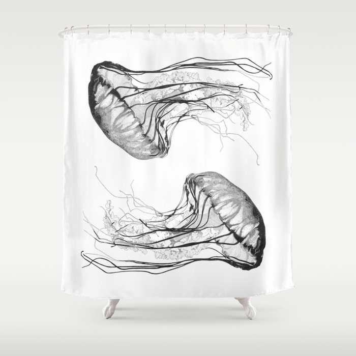 Medusozoa Shower Curtain