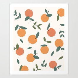 Clementines  Art Print