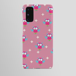 Owl and owlet Android Case