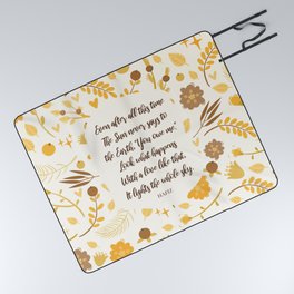 After All This Time - Hafiz Picnic Blanket