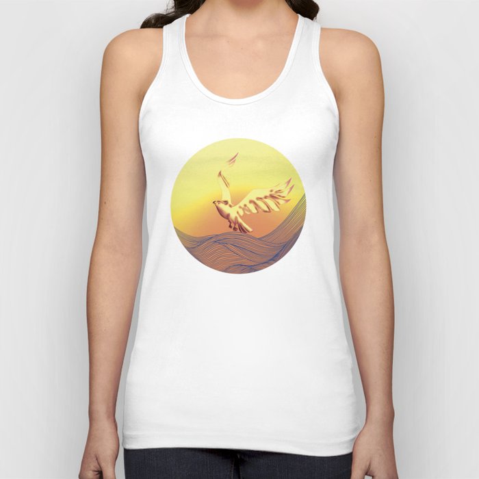 The imagination of waves Tank Top