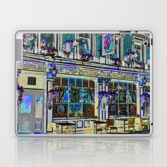 The Sherlock Holmes Pub London Laptop & iPad Skin