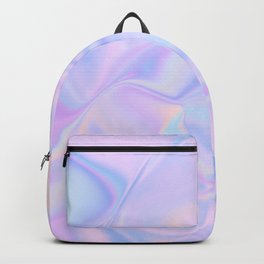 Purple Abstract Iridescent Backpack