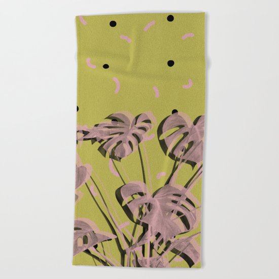 Monstera 2 Beach Towel