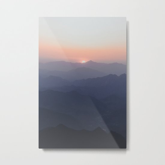 The Great Wall of China III Metal Print