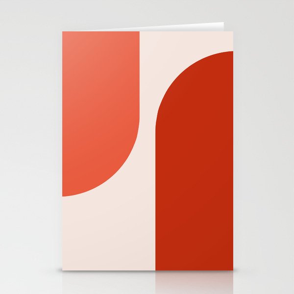 Modern Minimal Arch Abstract XXIII Stationery Cards