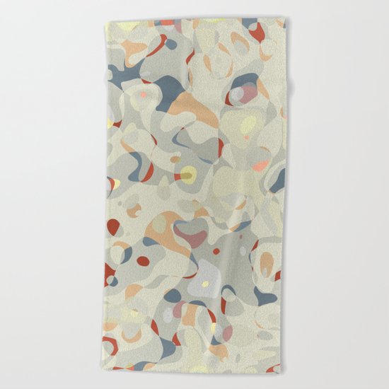 Melting Elusiveness Beach Towel