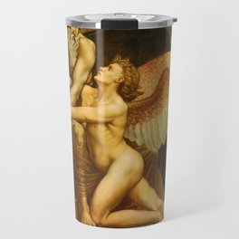 The Roll of Fate by Walter Crane Travel Mug