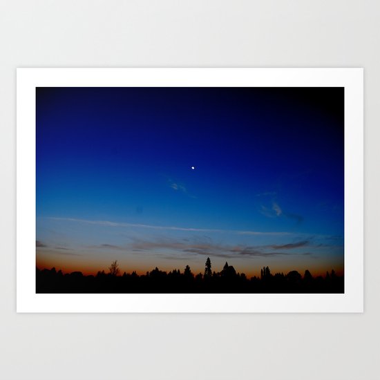 Skyline Art Print