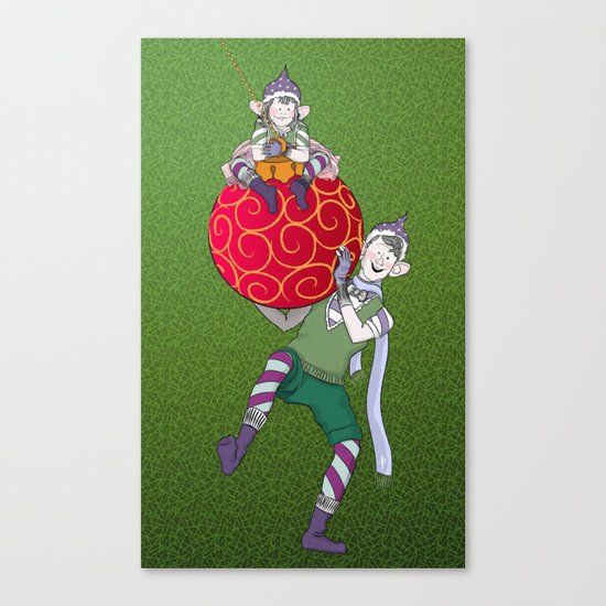 Christmas Nisse Canvas Print