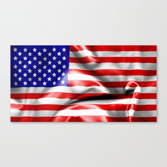 USA Flag Canvas Print