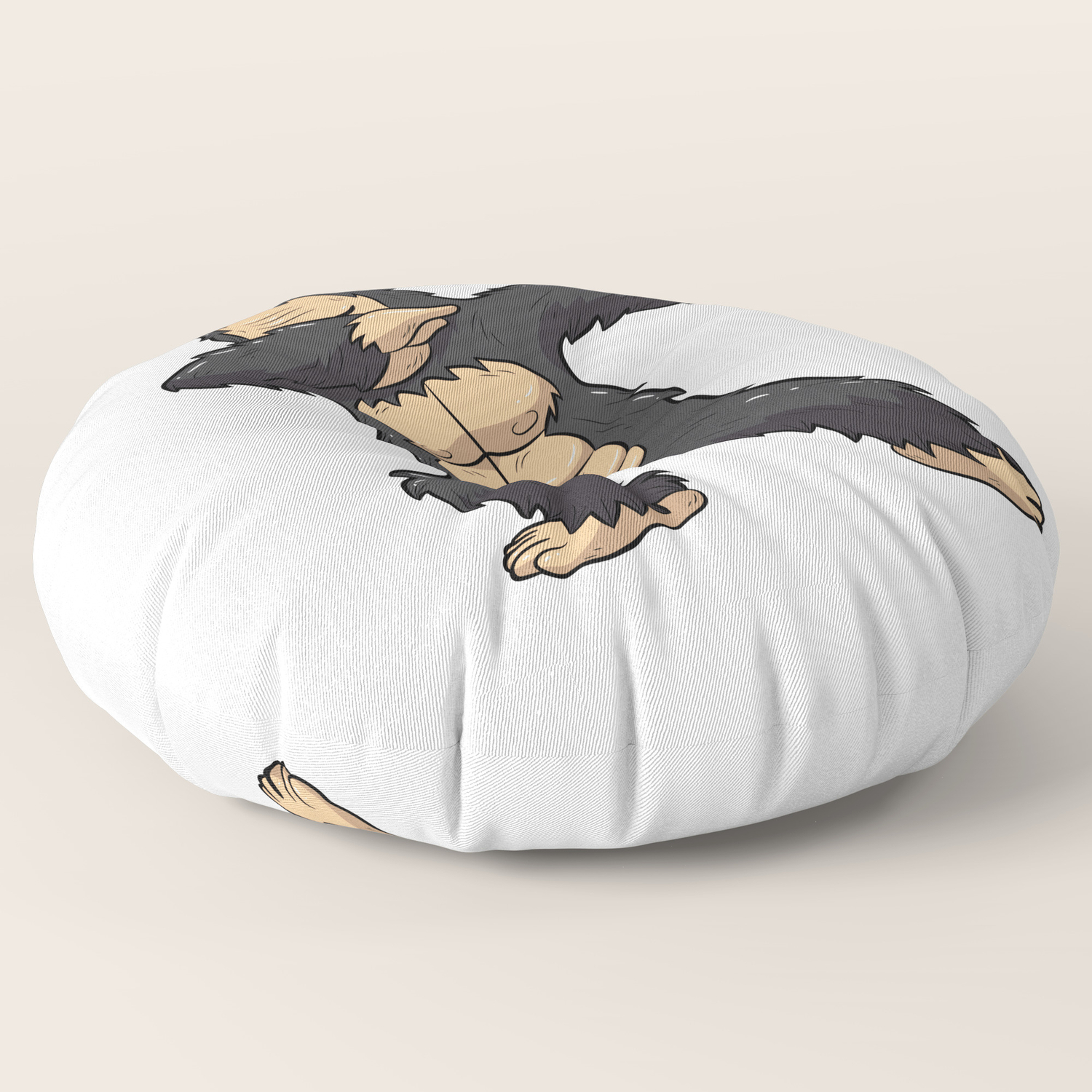 Dabbing Gorilla Shirt Ape Monkey Big Foot Dab Kids Floor Pillow By