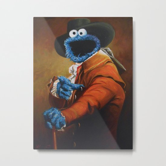 Monster Ducookie Metal Print