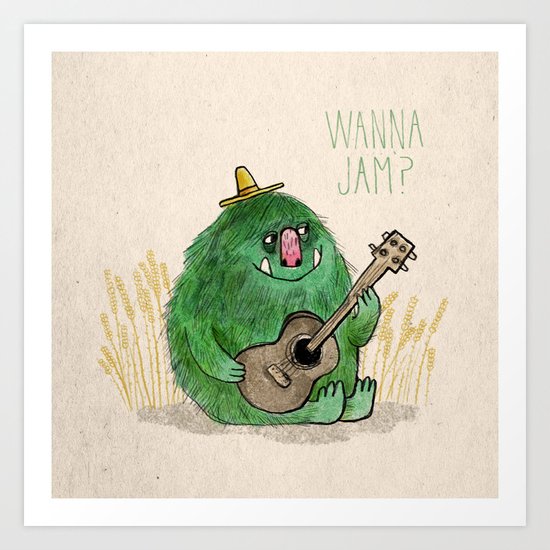 Monster Jam Art Print