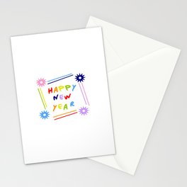 Happy new year 19 Stationery Card