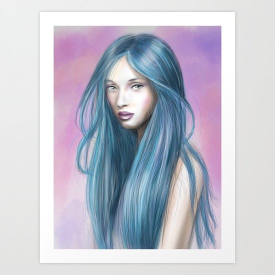 EmoPink Art Print