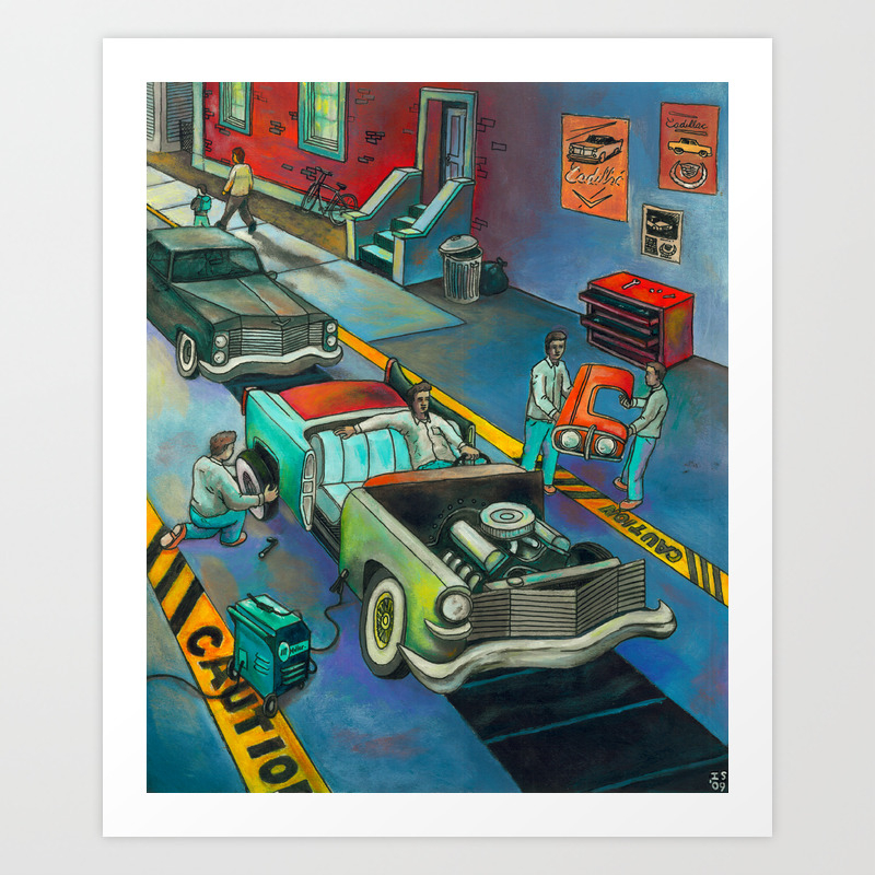 One Piece At A Time Art Print By Iansoderberg Society6