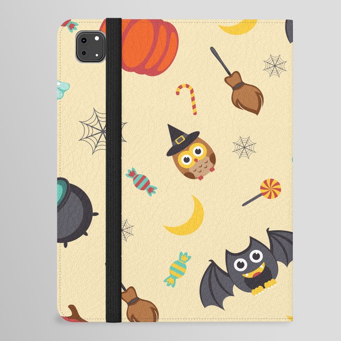 Halloween Seamless Pattern iPad Folio Case