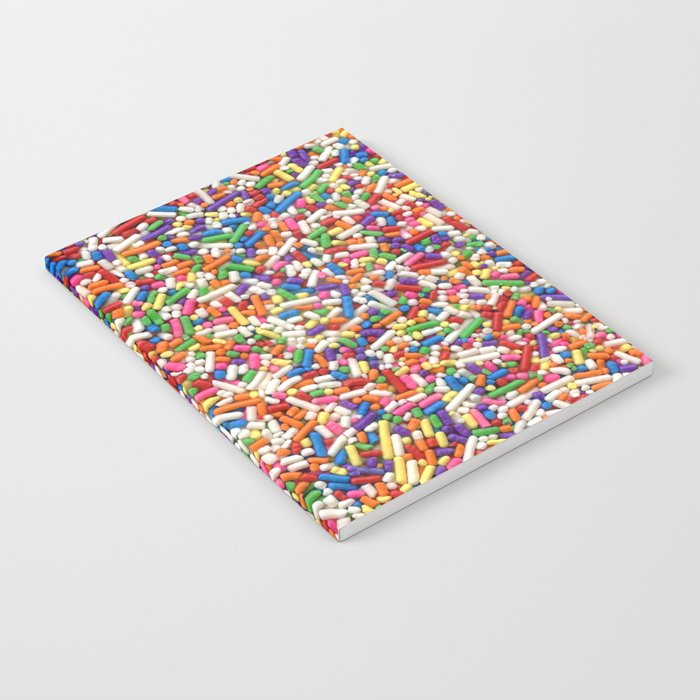 Rainbow Sprinkles Notebook