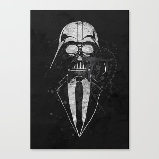 Darth Vader Gentleman Canvas Print