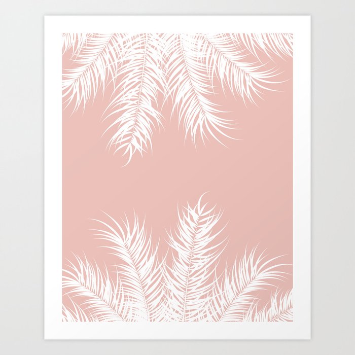 Tropical design 008 Art Print