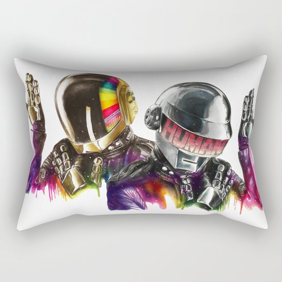 Daft punk Rectangular Pillow