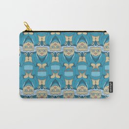 Blue Rinse with Handbag Tessellation Carry-All Pouch