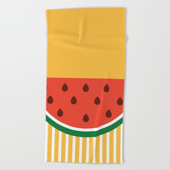 Hello summer Beach Towel