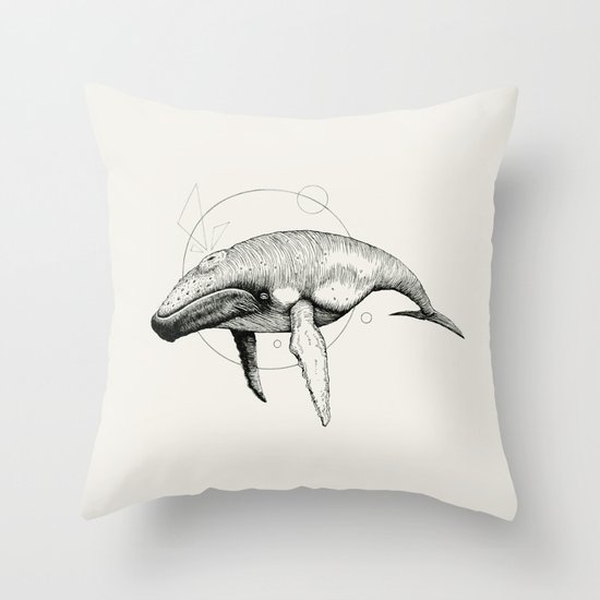 'Wildlife Analysis VII' Throw Pillow