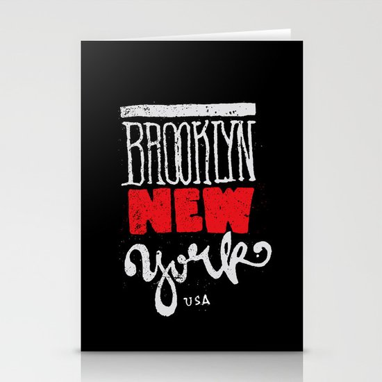 Brooklyn New York Stationery Cards