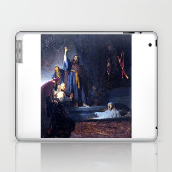 Rembrandt The Raising of Lazarus from the Dead Laptop & iPad Skin