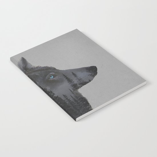 Winter Wolf Notebook