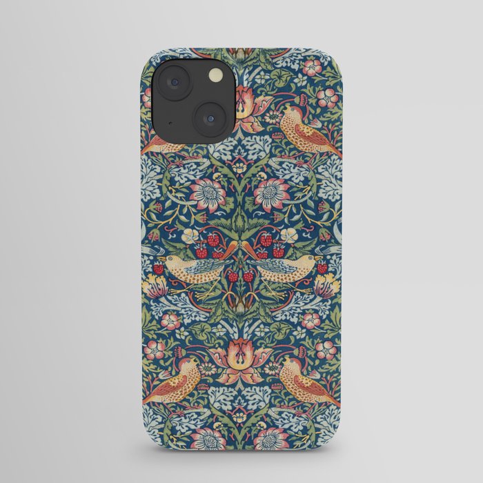 Strawberry Thief by William Morris iPhone Case
